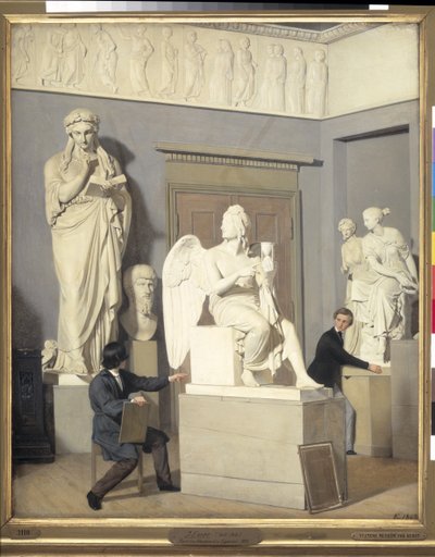 The Plaster Cast Collection in the Royal Academy of Fine Arts by Julius Exner