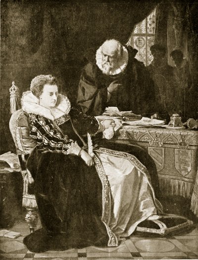 Elizabeth Signs Mary