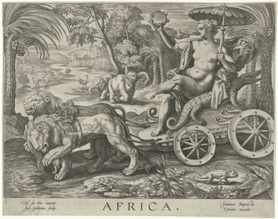 Africa by Julius Goltzius