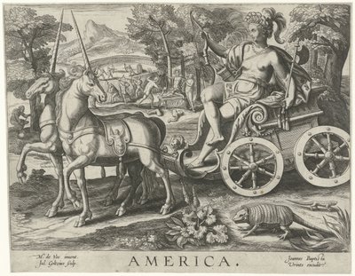 America by Julius Goltzius