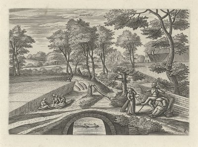 August by Julius Goltzius