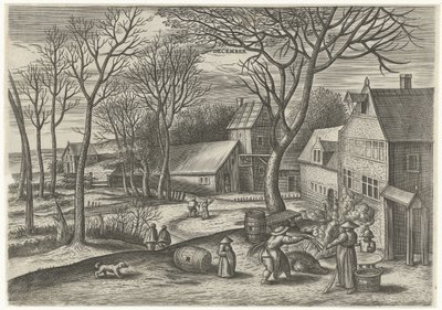 December by Julius Goltzius