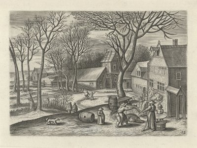 December by Julius Goltzius