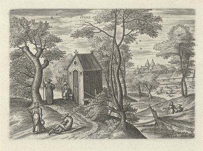 July (series title: The Twelve Months) by Julius Goltzius