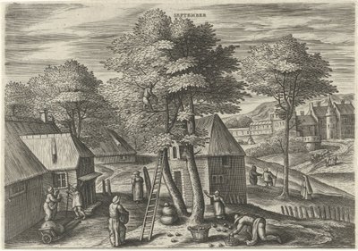 September by Julius Goltzius
