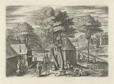 September by Julius Goltzius