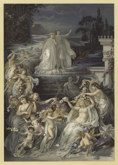 Illustration for A Midsummer Night