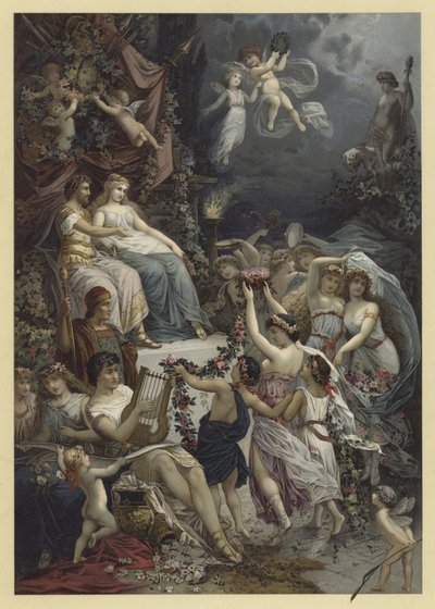 Illustration for A Midsummer Night
