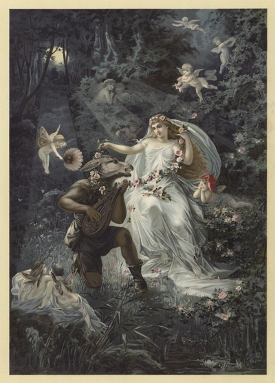 Illustration for A Midsummer Night