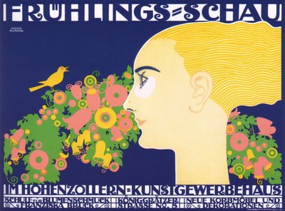 Spring Exhibition, 1914 by Julius Klinger