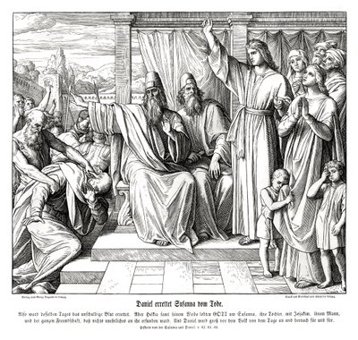 Daniel spares Susanna