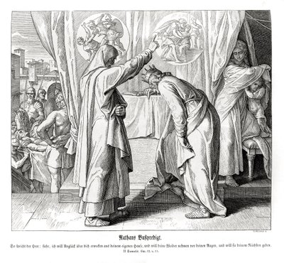 David condemns David, 2 Samuel by Julius Schnorr von Carolsfeld