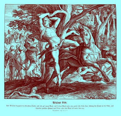 Death of Absalom by Julius Schnorr von Carolsfeld