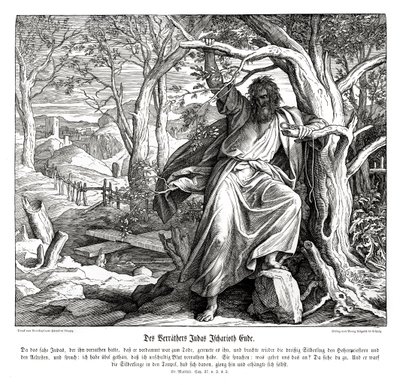 Death of Judas Iscariot by Julius Schnorr von Carolsfeld