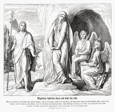 Mary Magdalene at Jesus