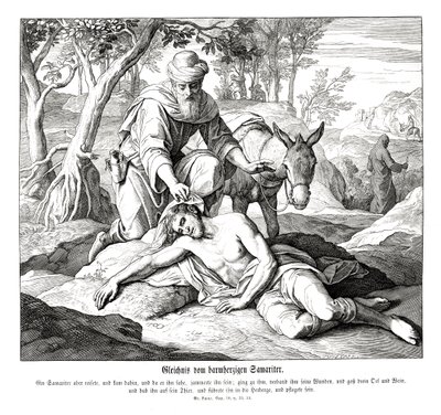 Parable of the Good Samaritan by Julius Schnorr von Carolsfeld