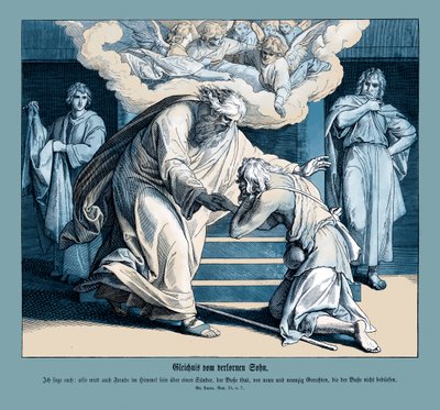 Parable of the Good Samaritan, Gospel of Luke by Julius Schnorr von Carolsfeld