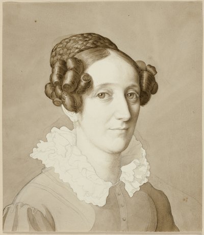 Portrait of a Woman by Julius Schnorr von Carolsfeld