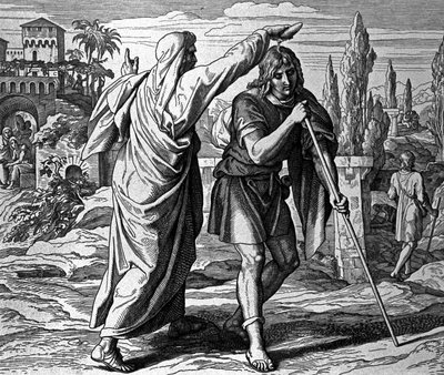 Samuel Anoints Saul as King of Israel by Julius Schnorr von Carolsfeld