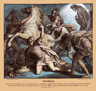 Saul on the Road to Damascus by Julius Schnorr von Carolsfeld
