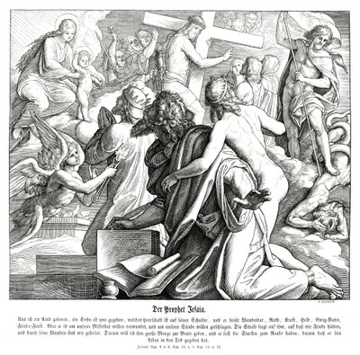 The Prophet Isaiah by Julius Schnorr von Carolsfeld