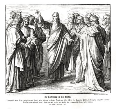 The Twelve Apostles by Julius Schnorr von Carolsfeld