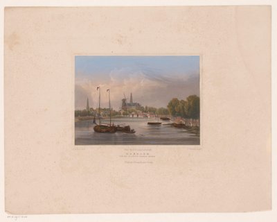 View of Haarlem by Julius Umbach