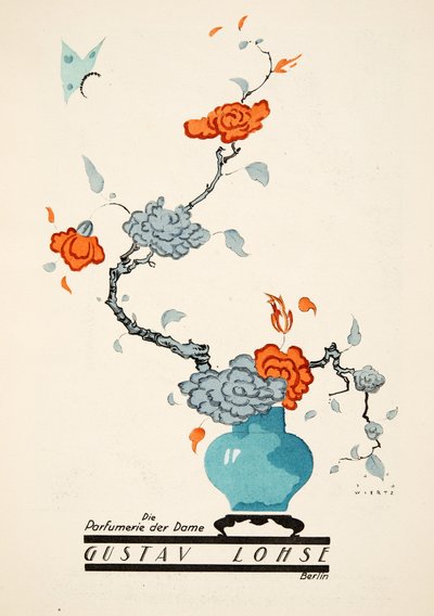Advertisement for Gustav Lohse, Perfume for Women by Jupp Wiertz