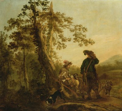 Resting Hunters by Juriaen Jacobsz