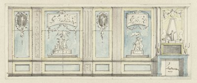 Design for a Room Wall by Jurriaan Andriessen