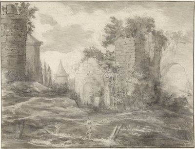 Landscape with Ruins by Jurriaan Cootwijck