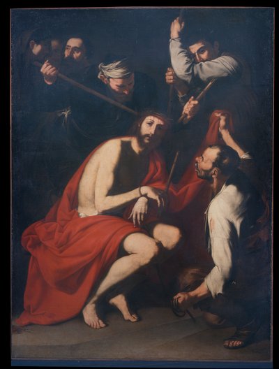 Christ Mocked and Crowned with Thorns by Jusepe de Ribera