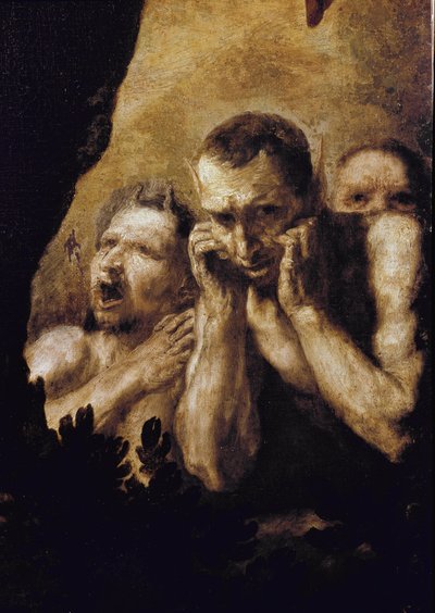 Apollo and Marsyas (detail) by Jusepe de Ribera