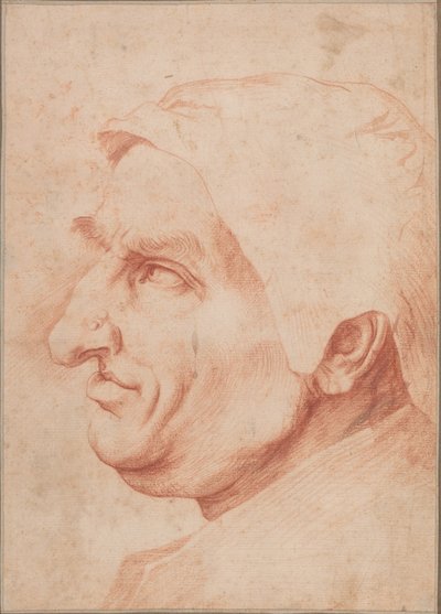 Head of a Man by Jusepe de Ribera