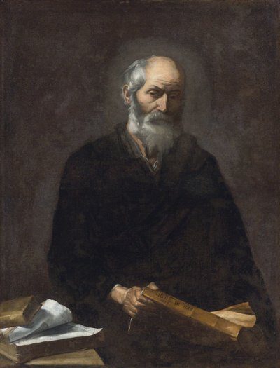 The Philosopher Plato by Jusepe de Ribera