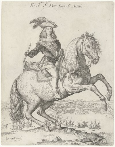 Equestrian portrait of Don Juan of Austria by Jusepe de Ribera