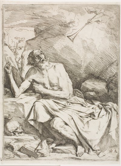 St. Jerome Hearing the Trumpet of the Last Judgment by Jusepe de Ribera
