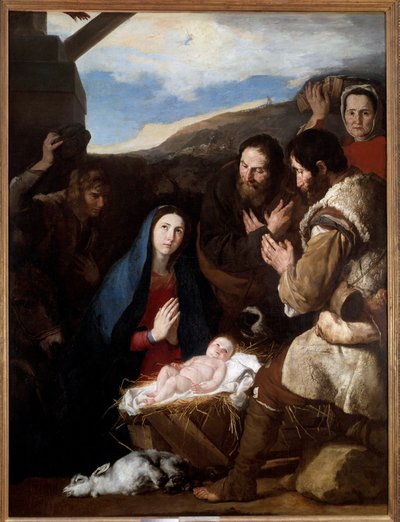 The Adoration of Shepherds by Jusepe de Ribera