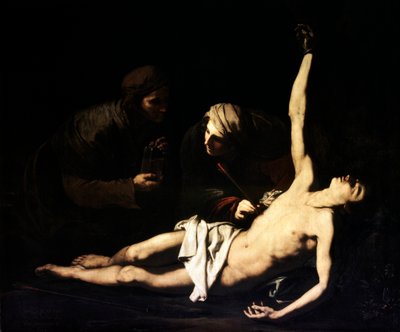 The Saints Sebastian, Irene and Lucia by Jusepe de Ribera