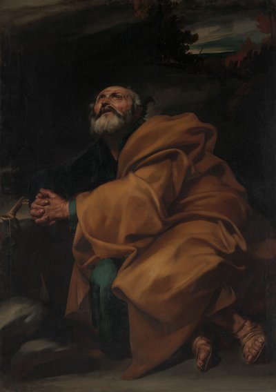 The Tears of Saint Peter by Jusepe de Ribera