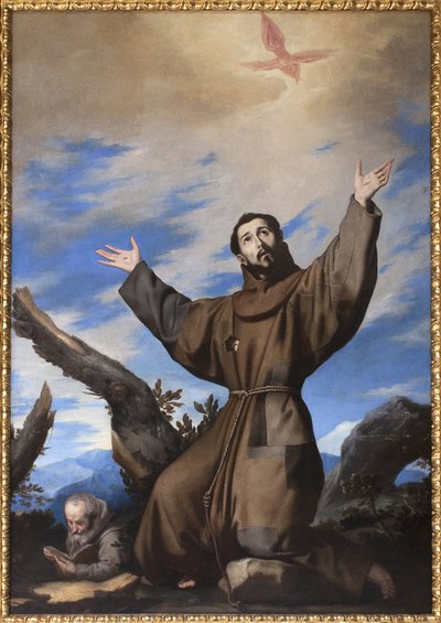 The Stigmatization of Saint Francis of Assisi by Jusepe de Ribera