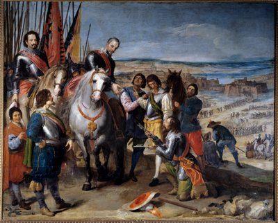 Thirty-Year War: The Dutch Governor Handing Over the Keys to the Marquis of Balbases by Jusepe or Jose (c.1605 1656) Leonardo