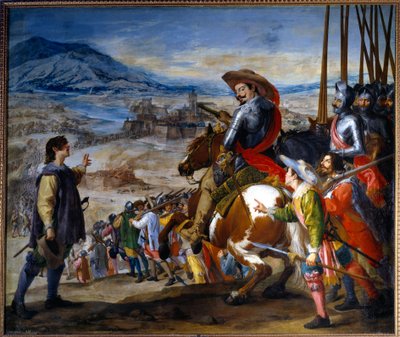 The Capture of Brissac in 1638 by Bernard of Saxony Weimar by Jusepe or Jose (c.1605 1656) Leonardo