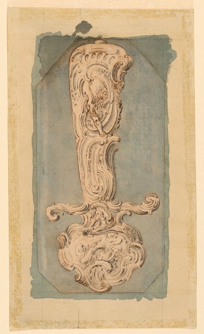 Design for the Hilt of a Hunting Sword by Juste Aurèle Meissonnier