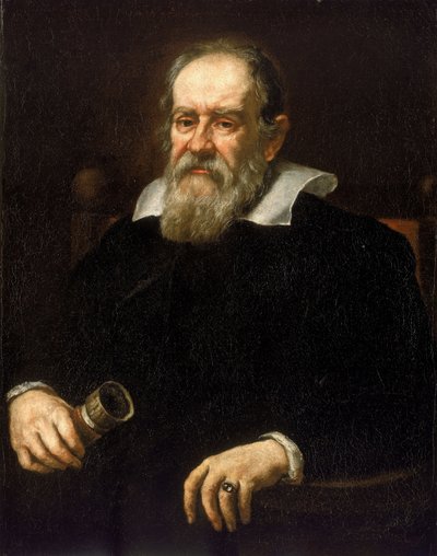 Portrait of Galileo Galilei by Justus (school of) Sustermans
