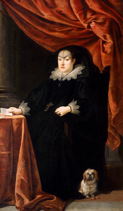 Maria Maddalena of Austria, Grand Duchess of Tuscany, c1621 by Justus Sustermans