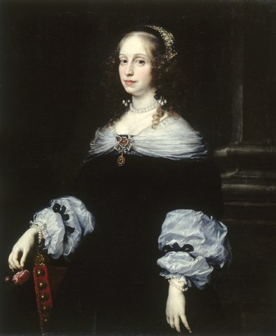 Portrait of Countess Teresa Dudley di Carpegna by Justus Sustermans