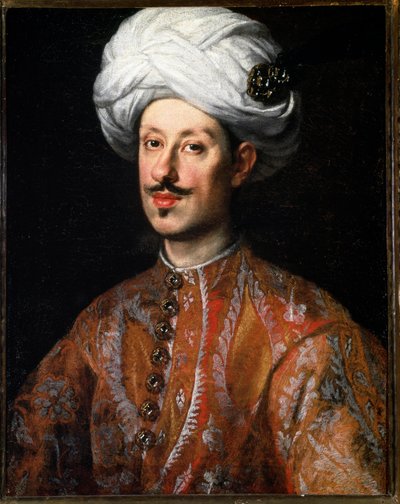 Portrait of Ferdinando II de Medici in Oriental Costume by Justus Sustermans