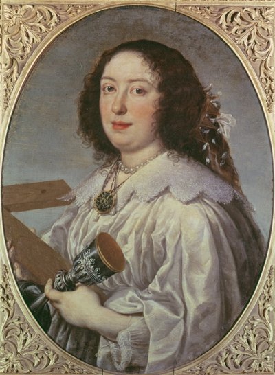 Portrait of Vittoria della Rovere as St. Helena, 1669 by Justus Sustermans