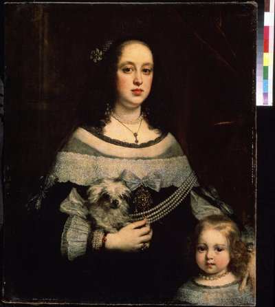 Portrait of a Lady and a Little Girl by Justus Suttermans